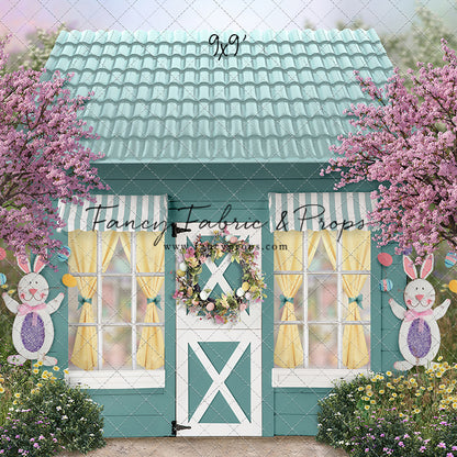 Spring in Bloom Bunny House