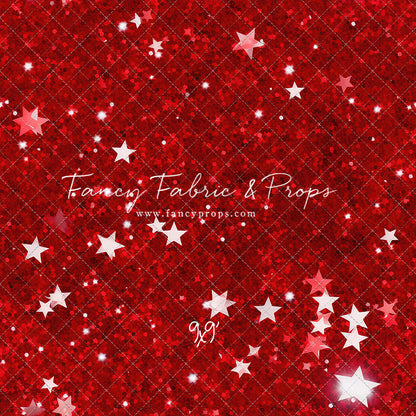 Starry Red Sparkle
