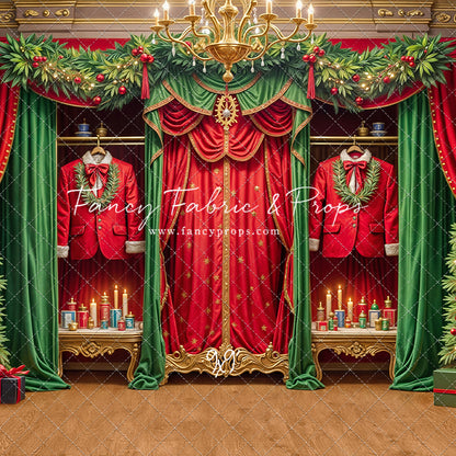 Suiting Up Santa - with Sweep Option