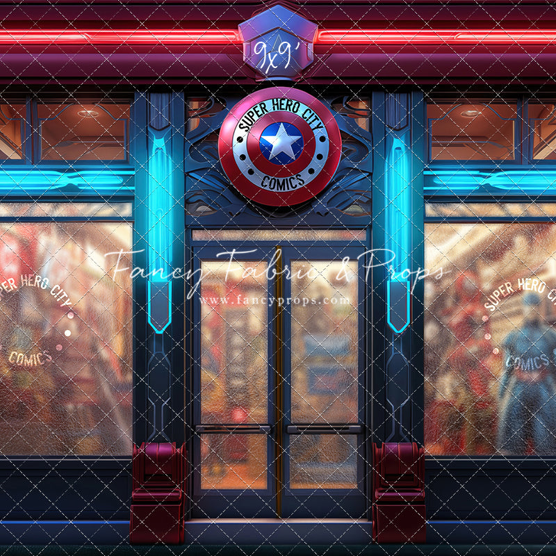 Super Hero City Comics - With Sweep Option