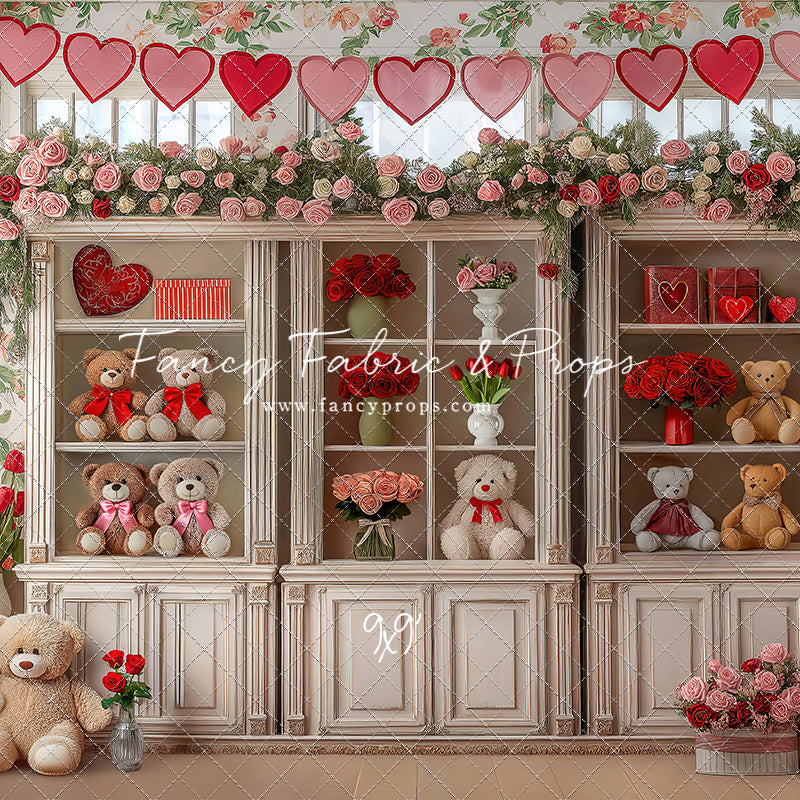 Teddy's Sweetheart Corner - With Sweep Option