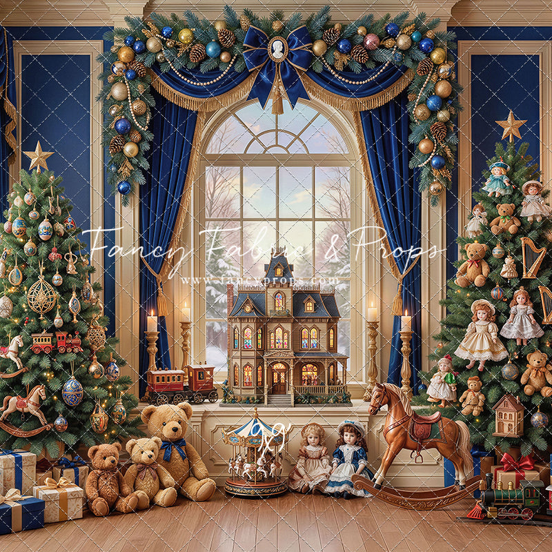 The Holiday Dollhouse Room - with Sweep Option