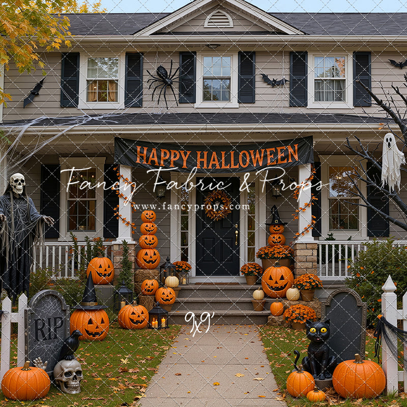 Trick or Treat Stop - With Sweep Option