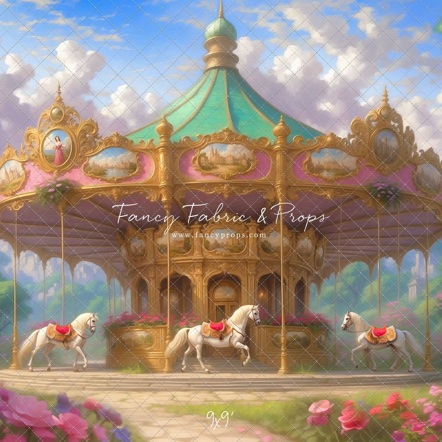 Victorian Elegance Carousel - With Sweep Option