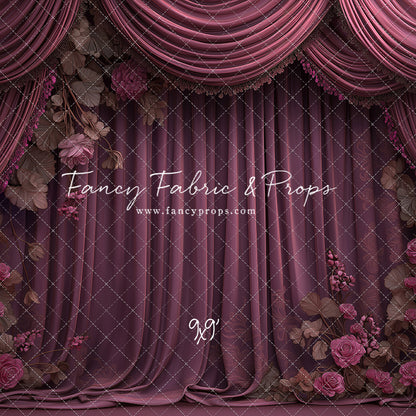 Vintage Plum Romance - With Sweep Option