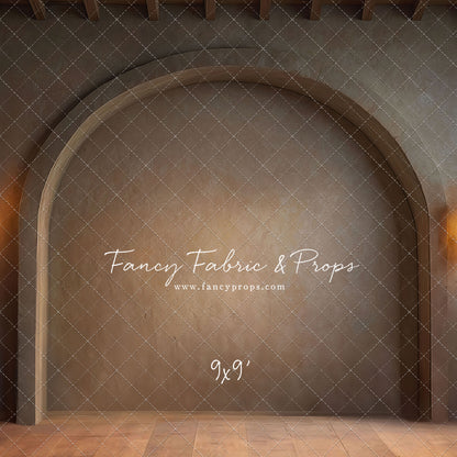 Warm Amber Alcove - With Lights - With Sweep Option