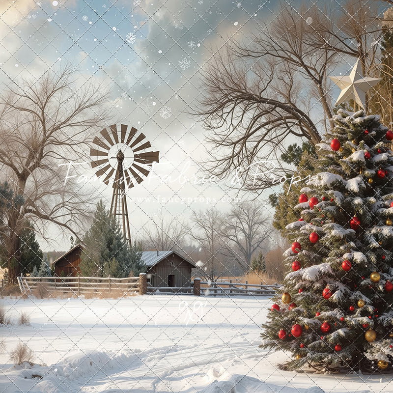 Winter Windmill Farm - with Sweep Option