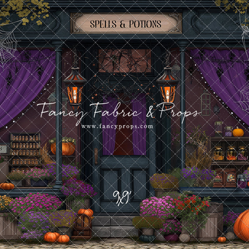 Witch's Hollow Mercantile - With Sweep Option