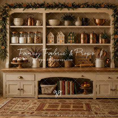 Yuletide Baking Shelf - With Sweep Option