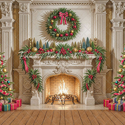 Yuletide Hearth - with Sweep Option