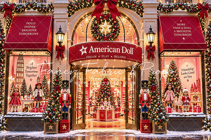 American Doll Holiday - With Sweep Option