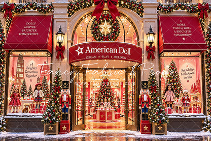 American Doll Holiday - With Sweep Option