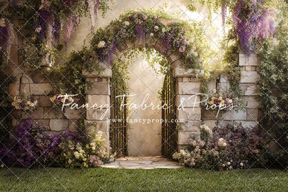 Amethyst Garden Gate - With Sweep Option