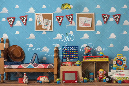 RTS Andy's Room - 90x60" Wrinkle-Free - Tiny Ink Mark - 55% Off