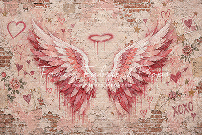 Angel Wing Mural - With Sweep Option