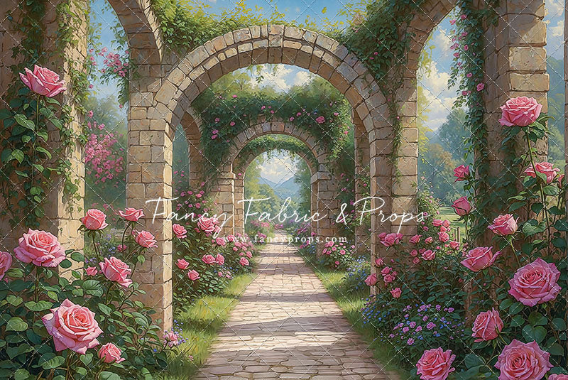 Arcadian Rose Gate - With Sweep Option