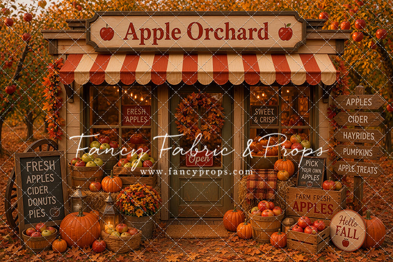 Autumn Orchard Shop - with Sweep Option