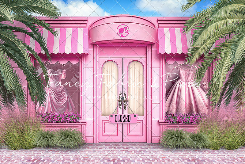 Barbie Boutique - With Pink Brick - With Sweep Option