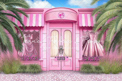 Barbie Boutique - With Pink Brick - With Sweep Option