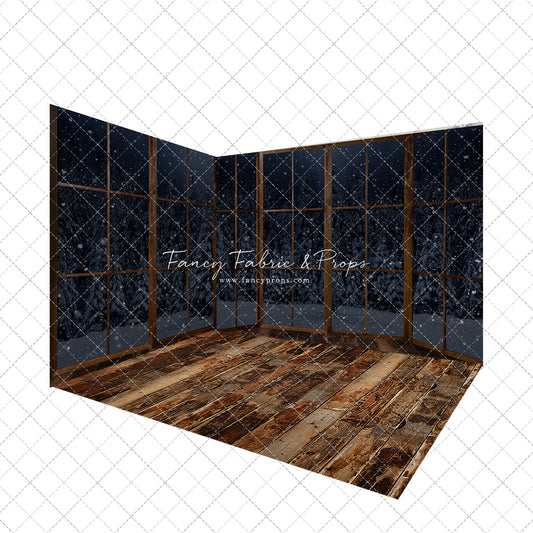 Midnight Snowy Bay View - Room