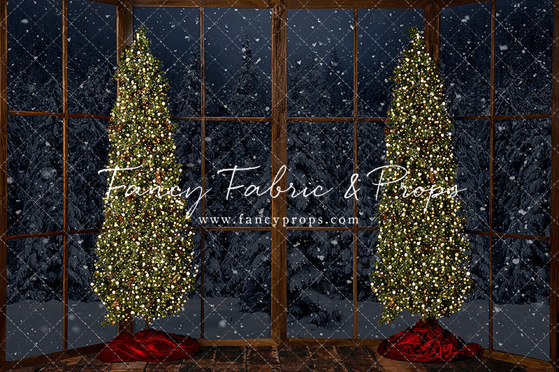 Bay Window With Trees