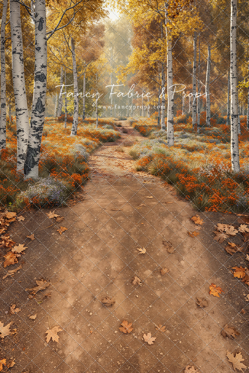 Beautiful Autumn Stroll - With Sweep Option