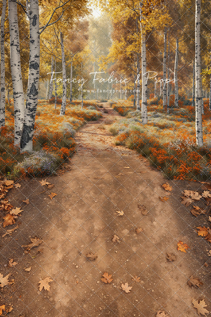 Beautiful Autumn Stroll - With Sweep Option