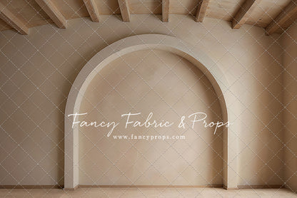 Beige Elegant Arch - Tile Floor - With Sweep Option