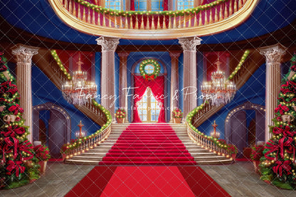 Belle's Royal Staircase -With Lights- Red Carpet - With Sweep Option