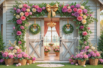 Blooming Bunny Barn - With Sweep Option