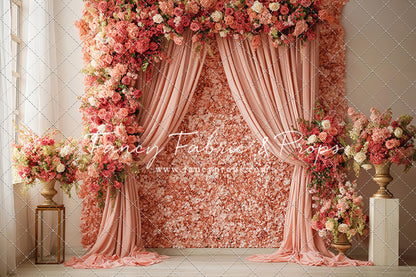 Blooming Flower Wall - With Sweep Option