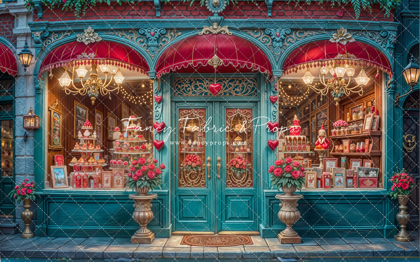 Blue For You Valentine Shop - With Sweep Option