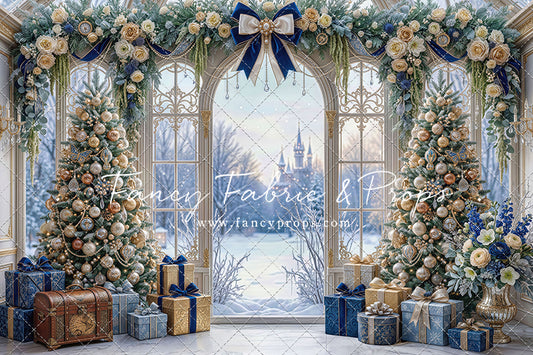 Blue Winter Wonderland - with Sweep Option