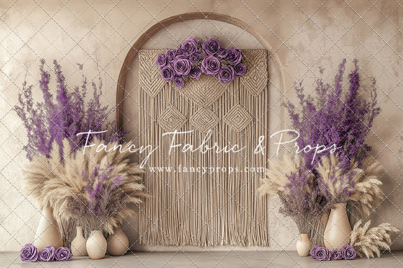 Bohemian Lavender Rose - With Sweep Option