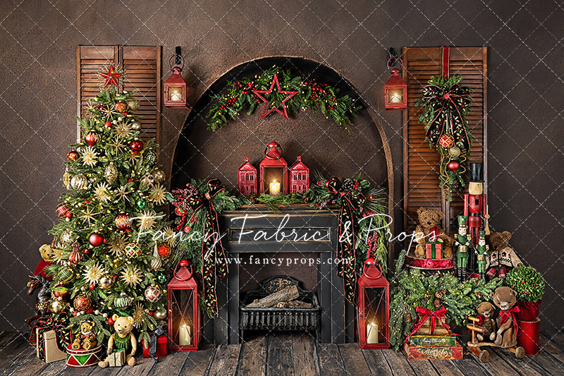 Elegant Fireside Mantle