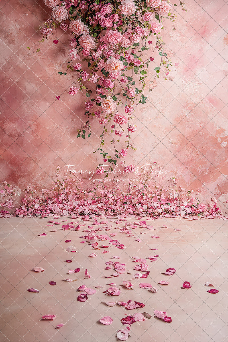 Cascading Rose Canvas - Sweep Sizes Only