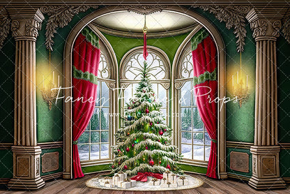 Cathedral Christmas - Wood Floor Option - with Sweep Option