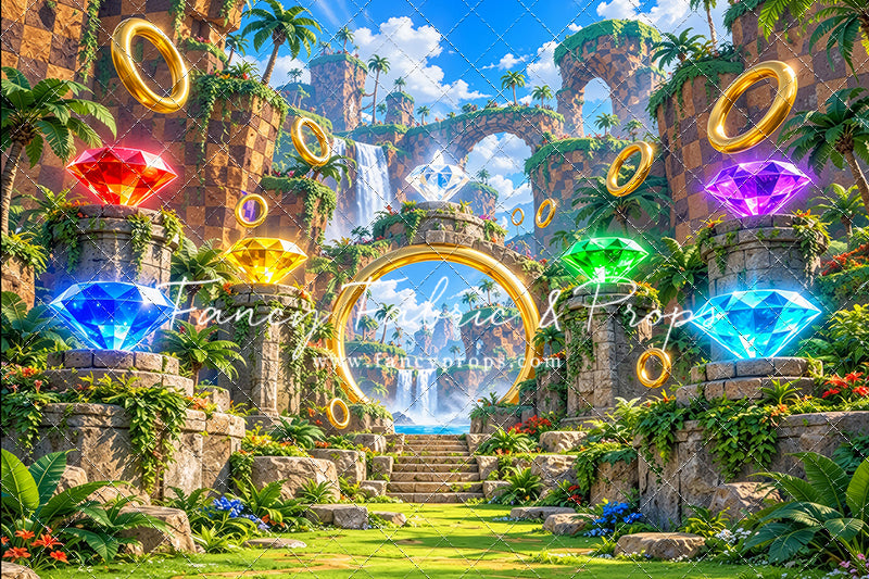 Chaos Emerald Sanctuary - With Sweep Option