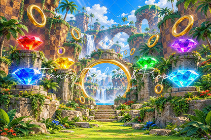 Chaos Emerald Sanctuary - With Sweep Option