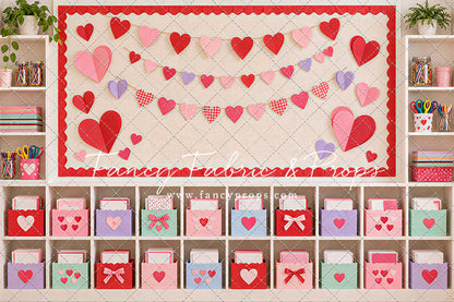 Cheerful Valentine Classroom - With Sweep Option