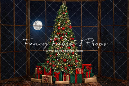 Christmas Bay Window - No Garland