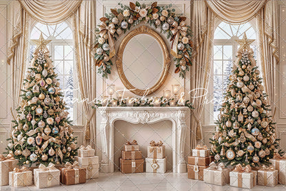 Christmas Beige Beauty - with Sweep Option