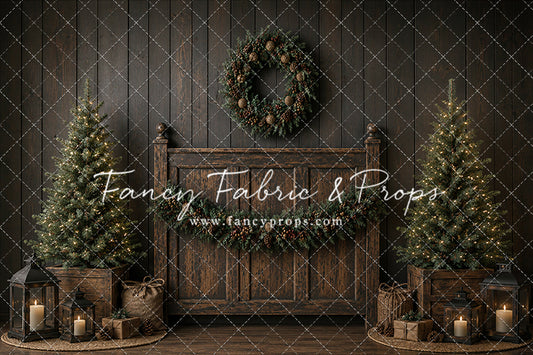 Christmas Charm Headboard - with Sweep Option