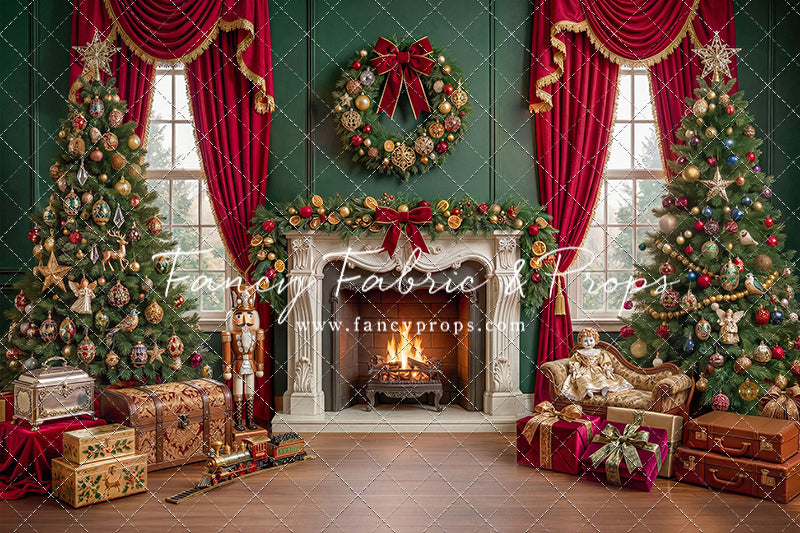 A Christmas Keepsake Parlor - with Sweep Option