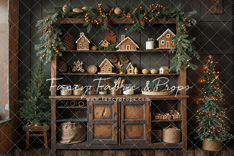 Christmas Kitchen Charm - With Sweep Option