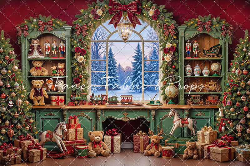 Christmas Toy Cabinet - with Sweep Option