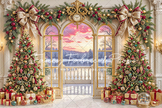 Christmas At Sunset Lake - with Sweep Option