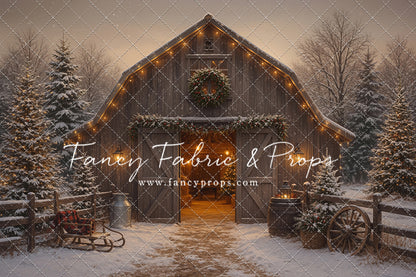 Christmas In The Timber Barn - with Sweep Option