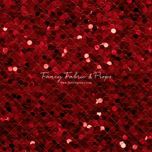 Chunky Red Sequins