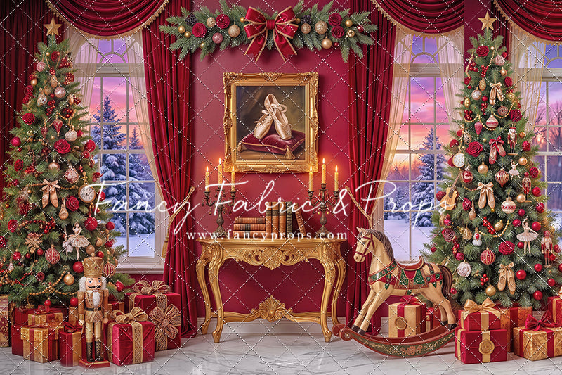 Clara's Crimson Room - with Sweep Option